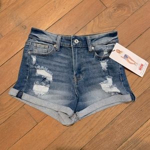 Celebrity Pink the iconic high rise jean shorts